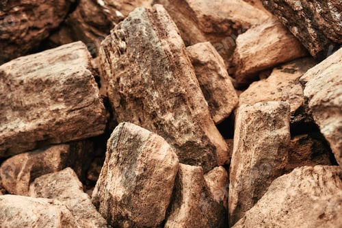 Preview: Close up of big brown stones