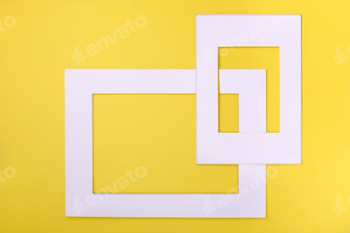 Preview: White frames over yellow