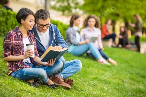 Preview: Students outdoors