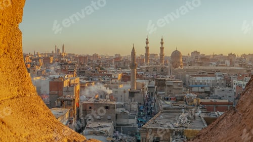 Preview: a view of the skyline in a city with many buildings