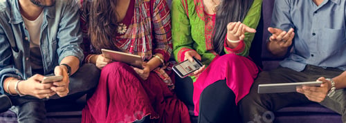 Preview: Indian Ethnicity Community Casual Cheerful Concept