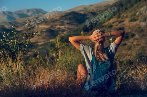 Preview: Happy Girl in the Mountains