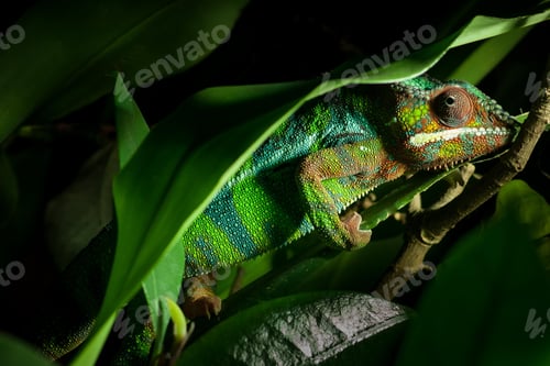Preview: chameleon, reptile, pet, coloured, colours