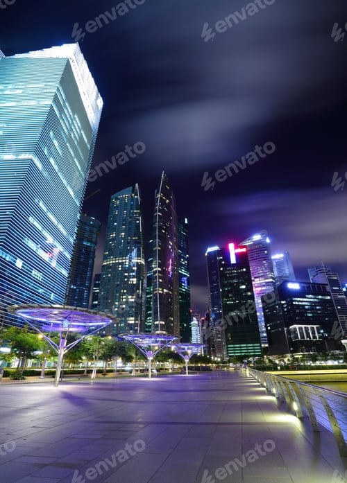Preview: Singapore at night