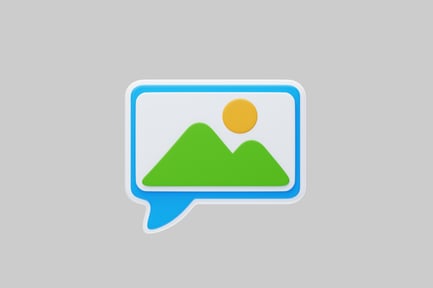 Preview: Growth chart bubble icon