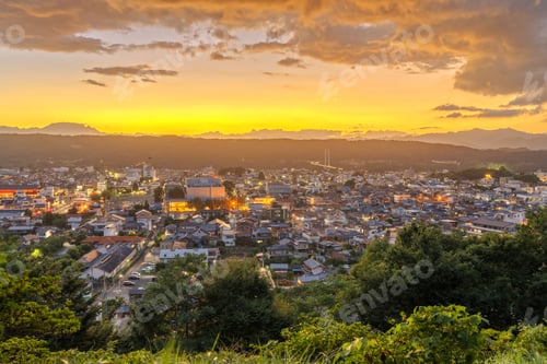 Preview: Chichibu, Saitama, Japan City Skyline