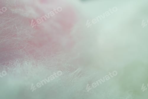 Preview: Colorful Cotton Candy In Soft Blurred Style For Background
