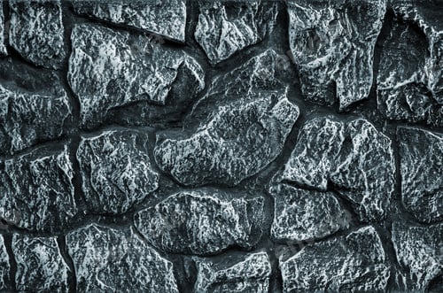Preview: Stone wall background - building feature. Texture of thick and strong wall