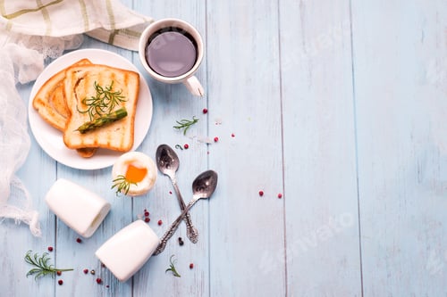 Preview: egg and bacon with toast