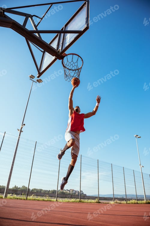 Preview: Training basketball outdoors
