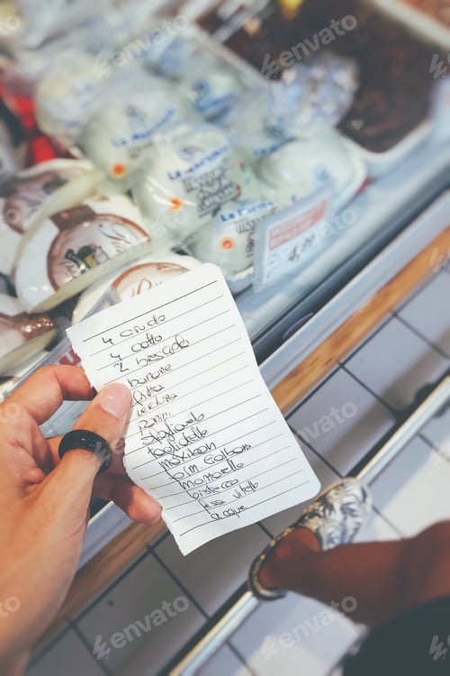 Preview: Shopping list