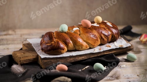 Preview: Portuguese traditional Easter cake