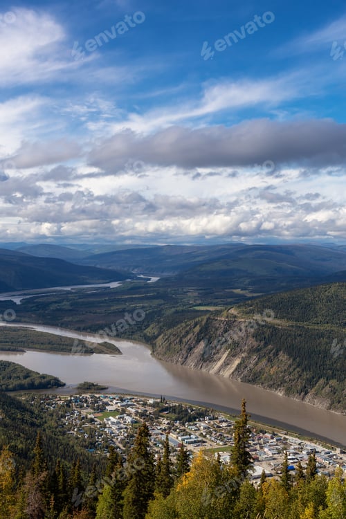 Preview: View of a Small Touristic Town, Dawson City