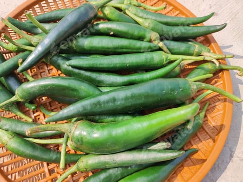 Preview: Green chilli, chillies, chili, spicy food kashmiri mirch