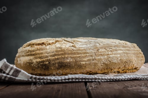 Preview: Home baked bread from sourdough rye