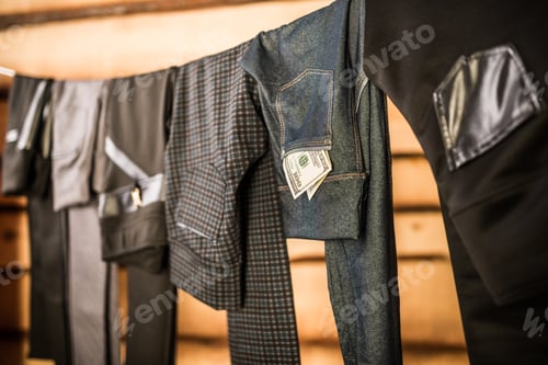 Preview: Women's dark stylish pants and jeans