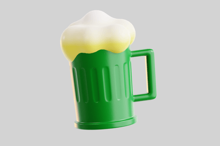 Preview: St. Patrick’s Day 3D Beer Mug