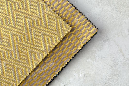 Preview: The background consists of several types of colored tiles with different patterns on golden tone