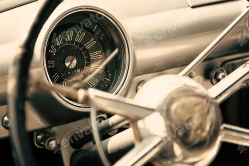 Preview: Classic car dashboard