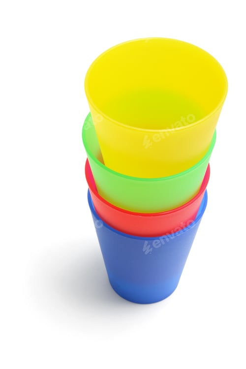 Preview: Stack of Plastic Cups