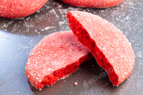 Preview: Stack of red cookies