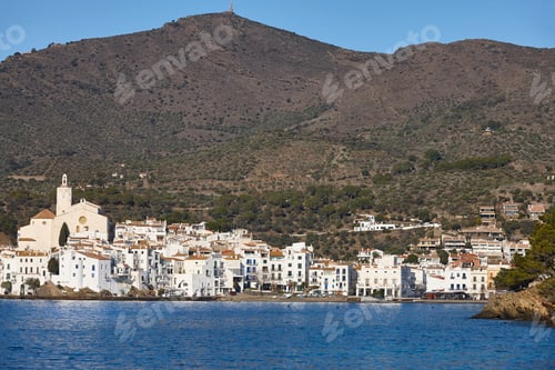 Preview: Picturesque mediterranean village of Cadaques. Costa Brava, Catalonia. Spain