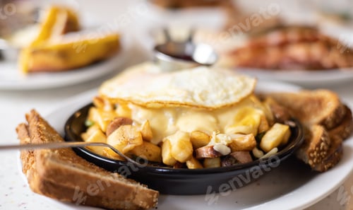 Preview: Delicious Morning Breakfast Plate
