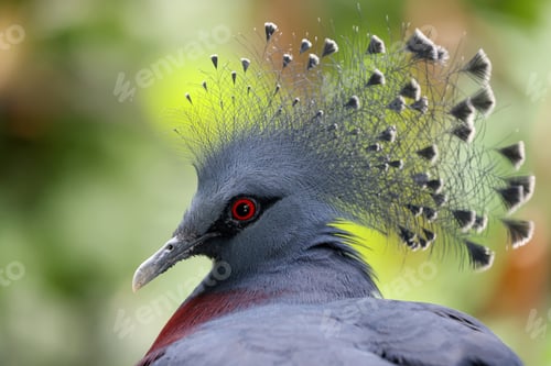 Preview: Victoria crowned pigeon (Goura victoria)