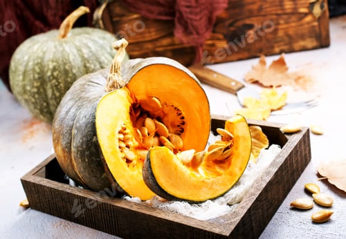 Preview: raw pumpkin