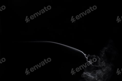 Preview: cigarette smoke overlay white smoking isolated