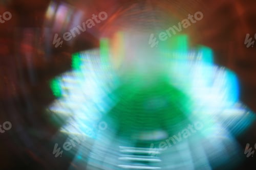 Preview: Horizontal shot of glow vortex light effect