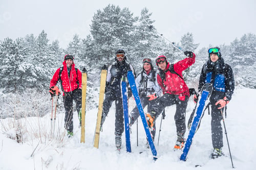 Preview: Skiing at CairnGorm Mountain, Glenmore, Cairngorms National Park, Scotland, United Kingdom, Europe
