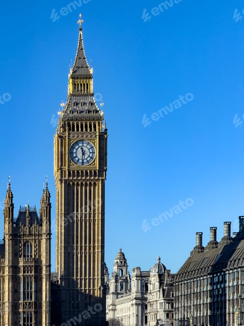 Preview: Big Ben Clock Tower - London - England