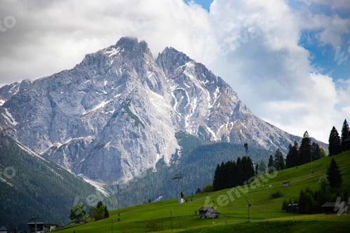 Preview: Mountain Zugspitze, Bavaria Alps, Germany
