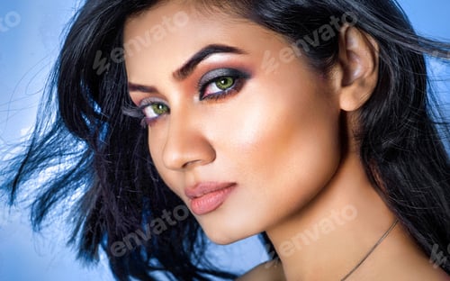 Preview: Portrait of young hot woman posing