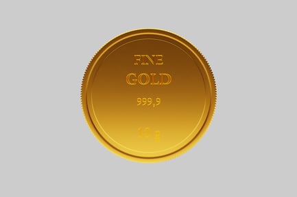 Preview: Pure gold coin