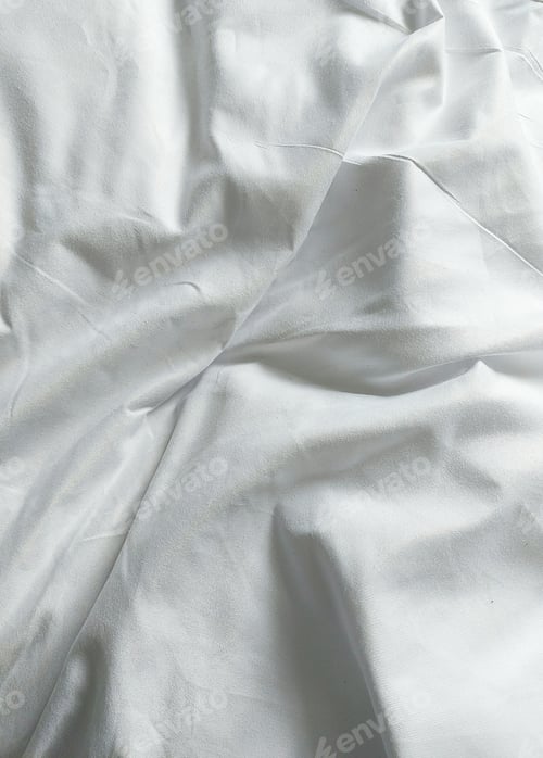 Preview: clean crisp white bedsheet linen