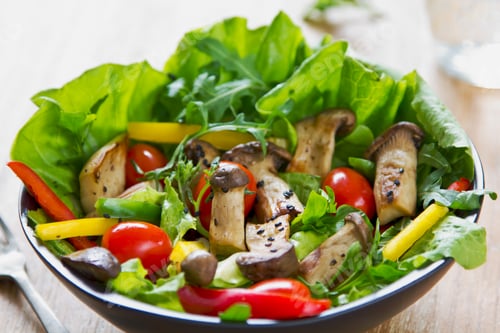 Preview: Grilled Mushroom salad