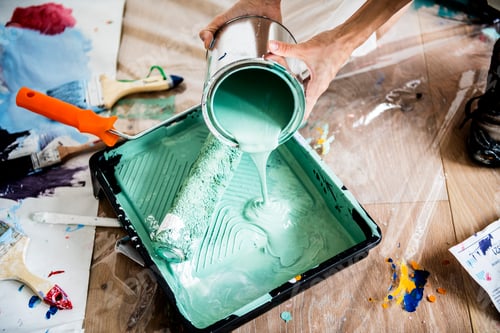 Preview: People renovating the house
