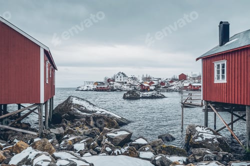 Preview: Nusfjord fishing village in Norwa