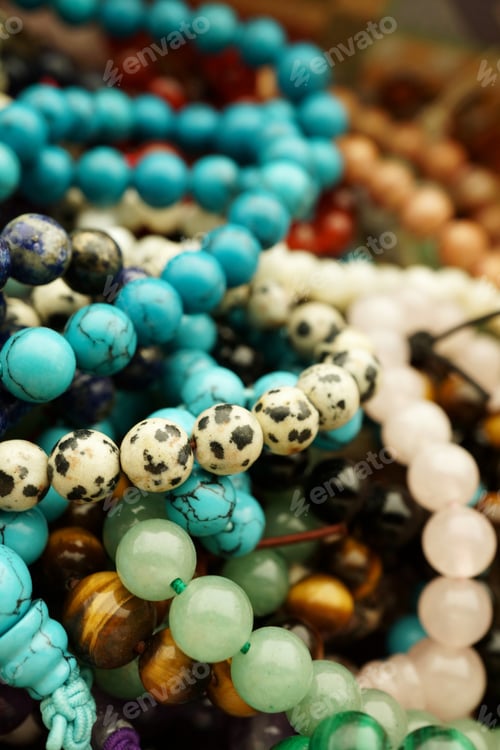 Preview: Mixed gemstone bracelets