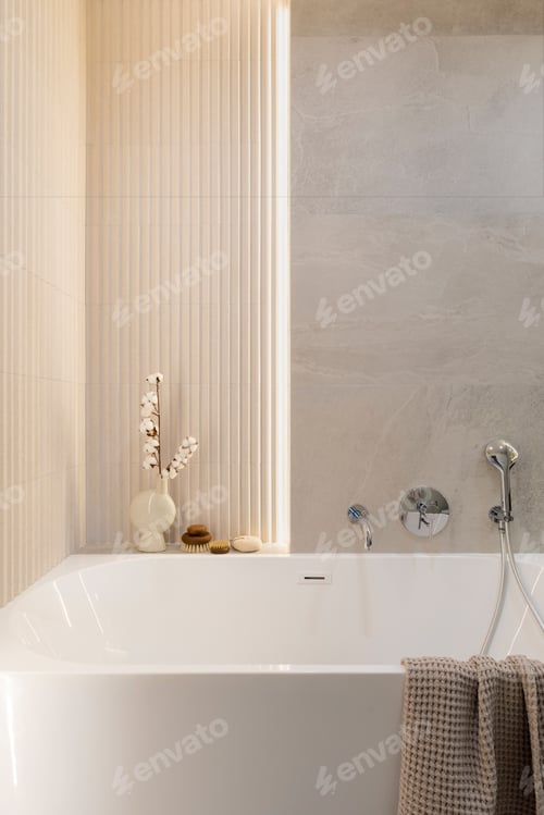 Preview: Modern bright bathroom