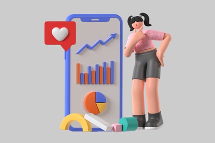 Preview: Mobile Growth Cartoon Style