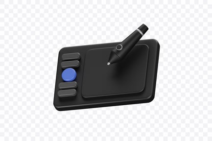 Visualização: Tablet de desenho gráfico