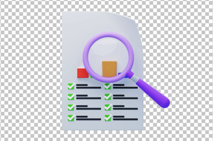 Preview: Financial Flowchart Analysis 3D Icon