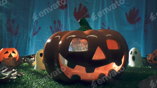Preview: Into The Halloween Pumpkin And Monster