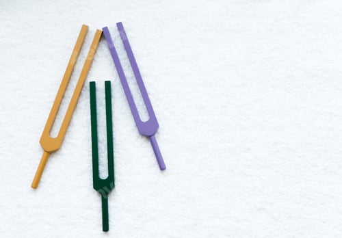 Preview: Set of tuning forks for acutonic