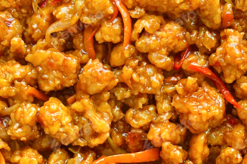 Preview: Chicken sweet and sour sauce.