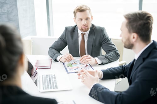 Preview: Business People Discussing Strategy