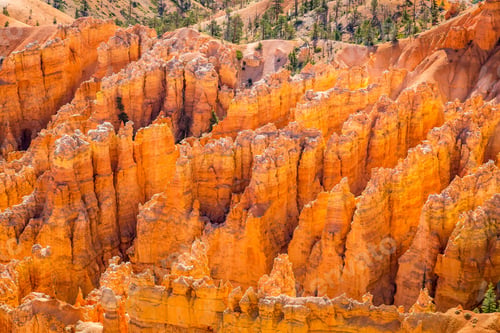 Preview: Along The Bryce Canyon National Park In Utah There Are Multiple Lookouts And Overlooks To See Down